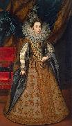 Frans Pourbus Portrait of Margaret of Savoy, Duchess of Mantua Pourbus oil on canvas